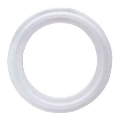90 Shore A Pantone Color PTFE Rubber Gasket For Triclamp