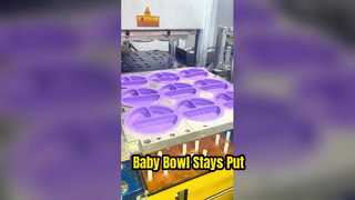 لا مزيد من الفوضى في وقت تناول الطعام من السيليكون