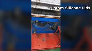 وعاء سيليكون مخصص يغطي علامتك التجارية